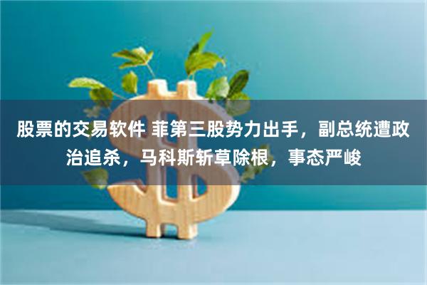 股票的交易软件 菲第三股势力出手，副总统遭政治追杀，马科斯斩草除根，事态严峻